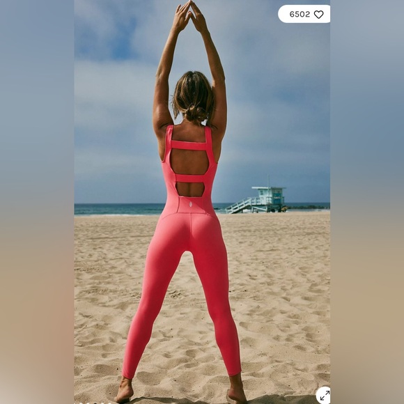 Free People MovementNever Better One-Piece - Electric Sunset